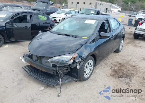 2018 Toyota Corolla Le из США, поврежденный, VIN 2T1BURHEXJC003206